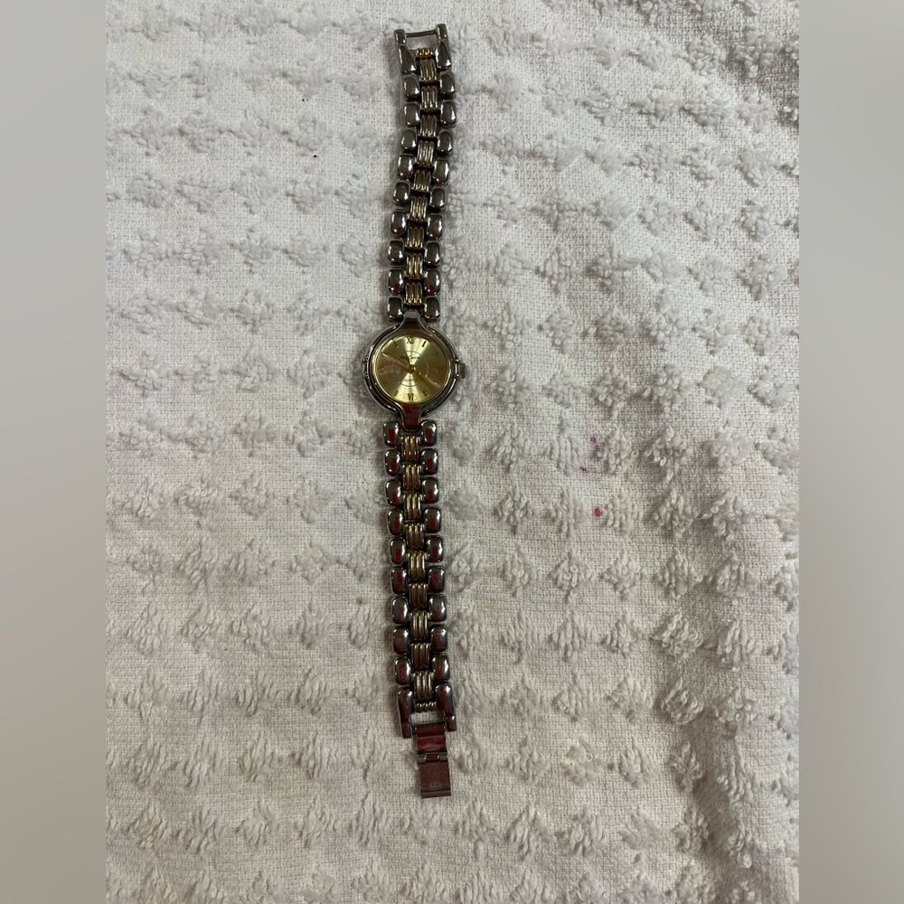 LADIES OLEG CASSINI WATCH - two-tone - Used